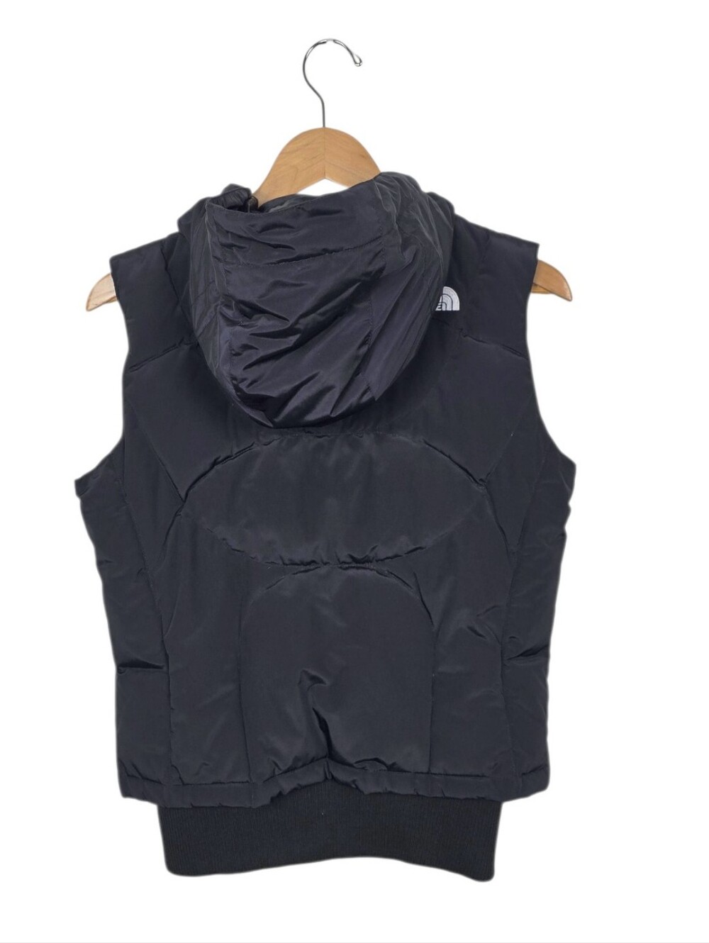 The North Face Prodigy 600 Down Hooded Puffer Vest Black Women’s M - Picture 8 of 16